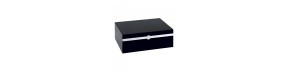 Humidors ST Dupont Paris humidor 75 cigars black lacquered